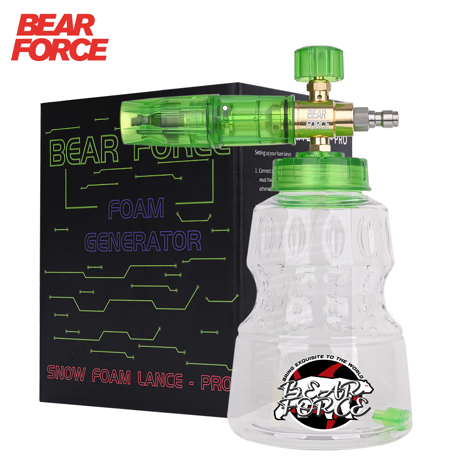 Bear Spray Clip - Pressure Washer Aluminum Foam Cannon Foam