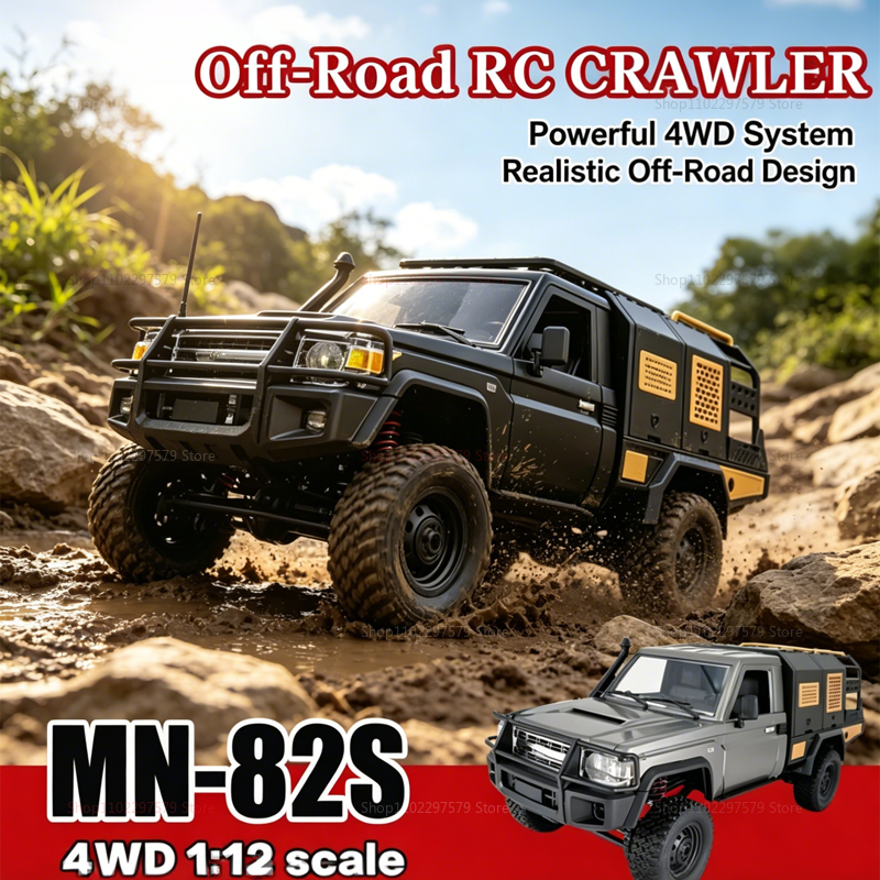 Outdoor Adventure For Kids - MN82 MN82S RC Crawler Truck 1/12