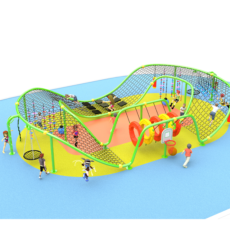 Outdoor Adventure For Kids - Customized Children's Combined Ropes Outdoor Playground