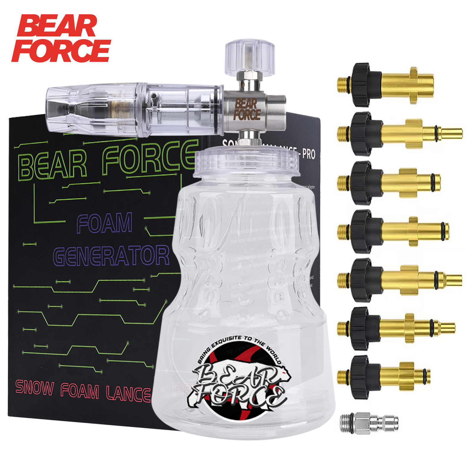 Bear Spray Clip - Pressure Washer Aluminum Foam Lance Foam