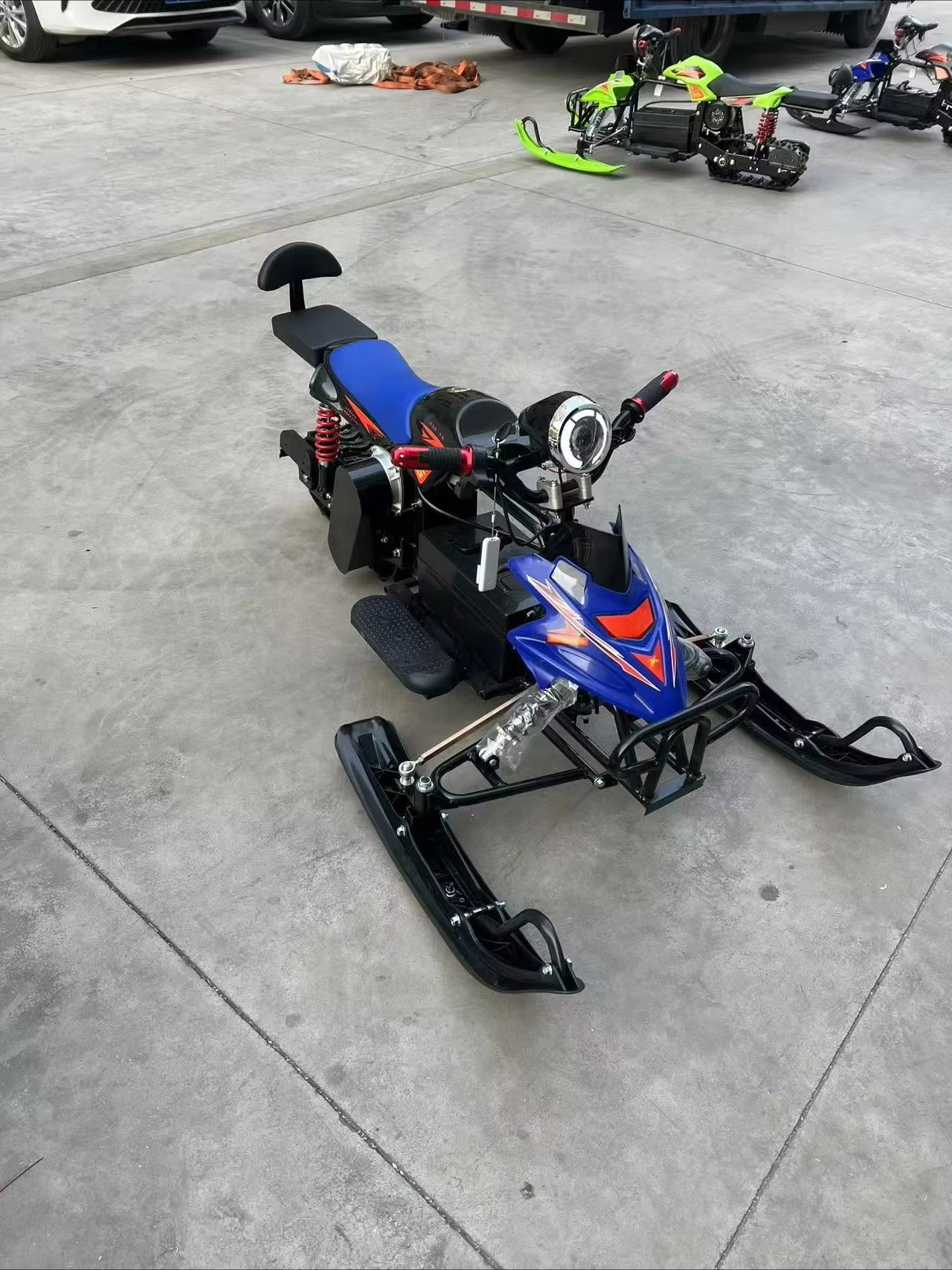 Outdoor Adventures - 500W Electric Snowmobile for Outdoor Adventures
