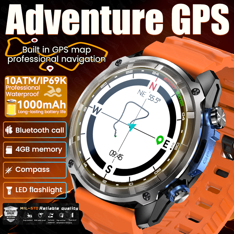 Outdoor Adventure World - New Outdoor Adventure GPS Smart Watch
