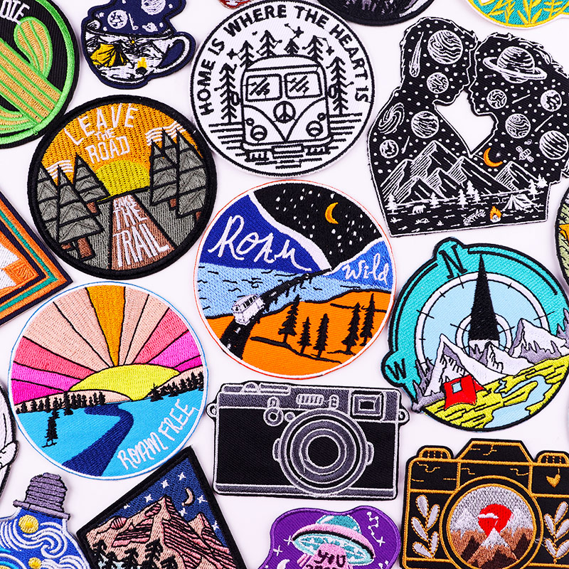 Iron On Patches DIY Outdoor Tr - Outdoor Adventure Travel Show のレビューと価格