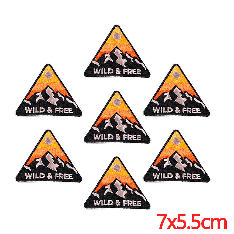 10PCS/Lot Explorer Emblem Embr - Outdoor Adventure Travel Show のレビューと価格