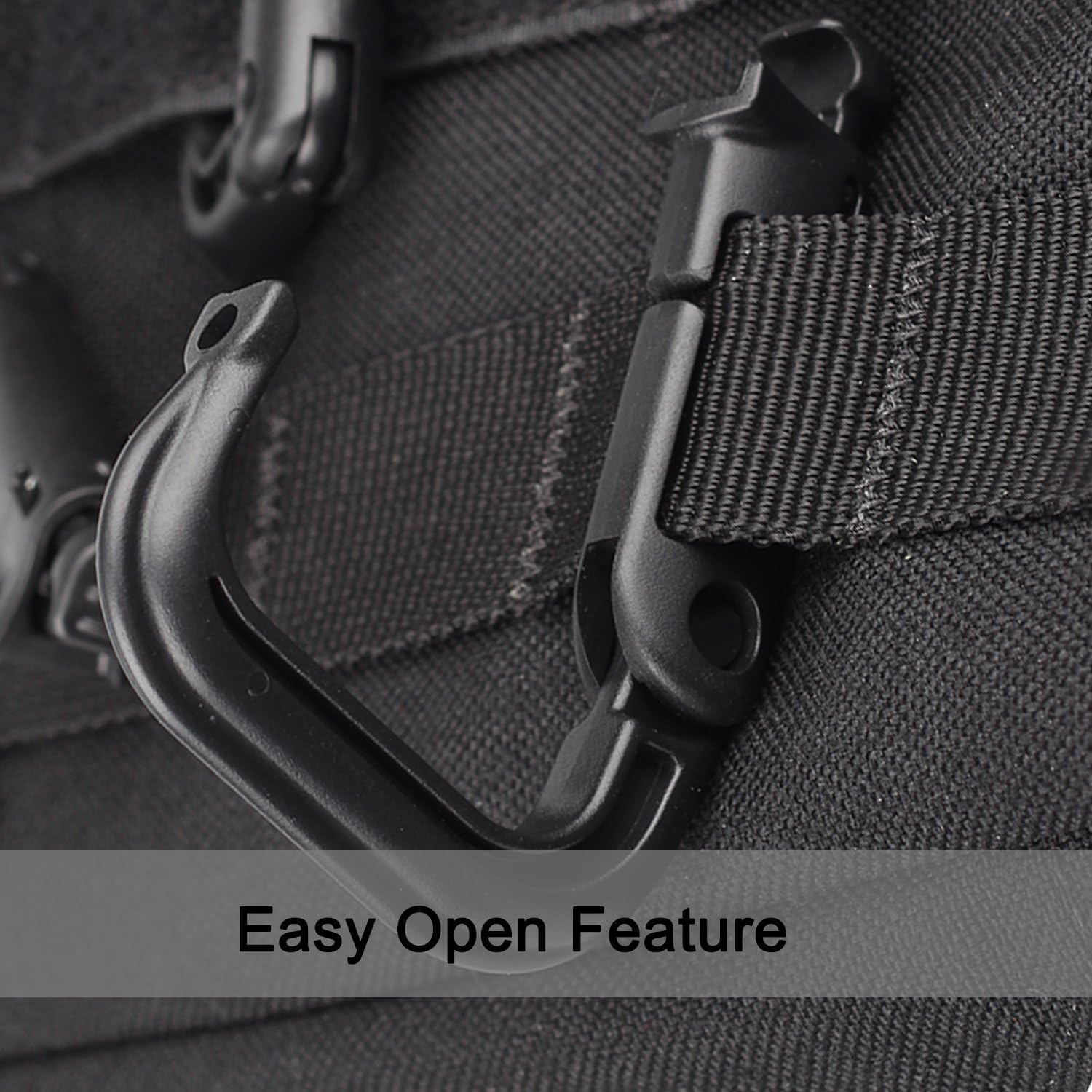 Tactical D-Ring Carabiner Grim - Carabiner Locking D のレビューと価格