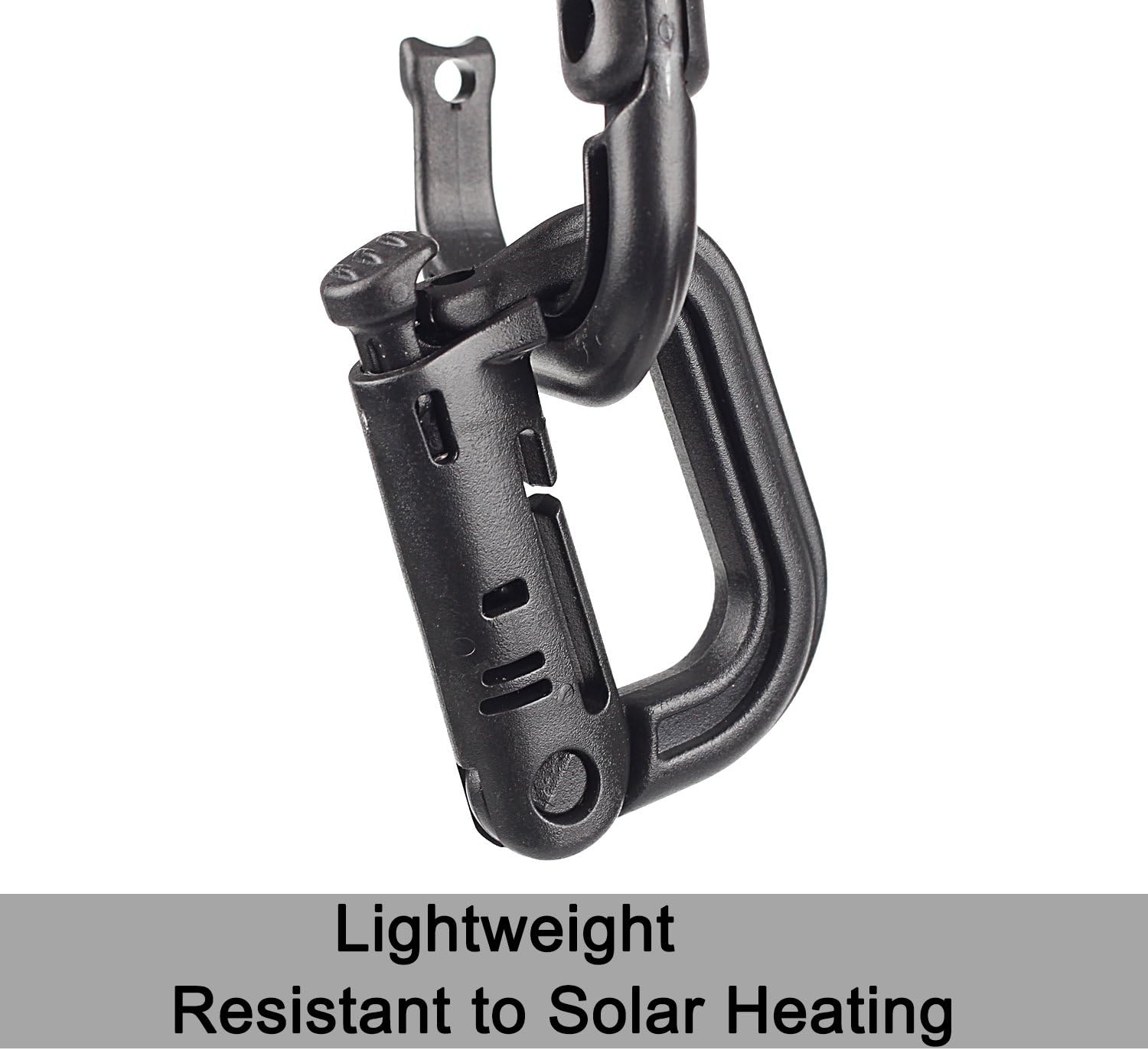 Tactical D-Ring Carabiner Grim - Carabiner Locking D のレビューと価格