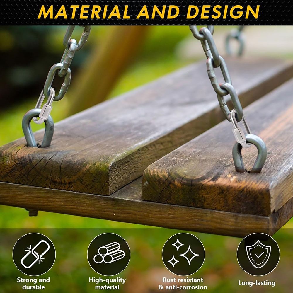 New 304 Stainless Steel Quick  - Carabiner Locking D のレビューと価格