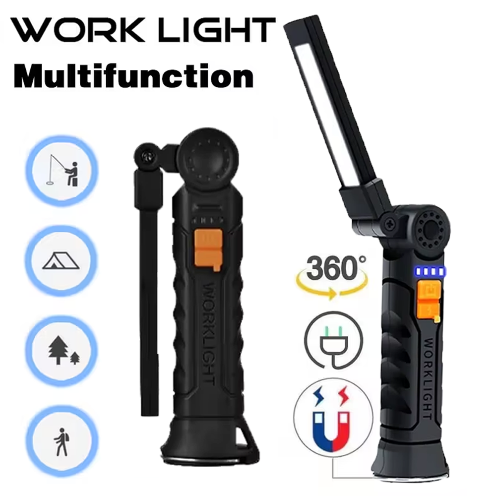 Portable COB LED Flashlight US - Outdoor Adventures のレビューと価格