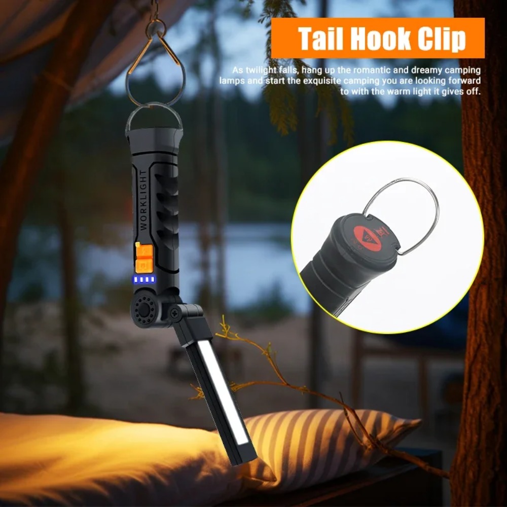 Portable COB LED Flashlight US - Outdoor Adventures のレビューと価格