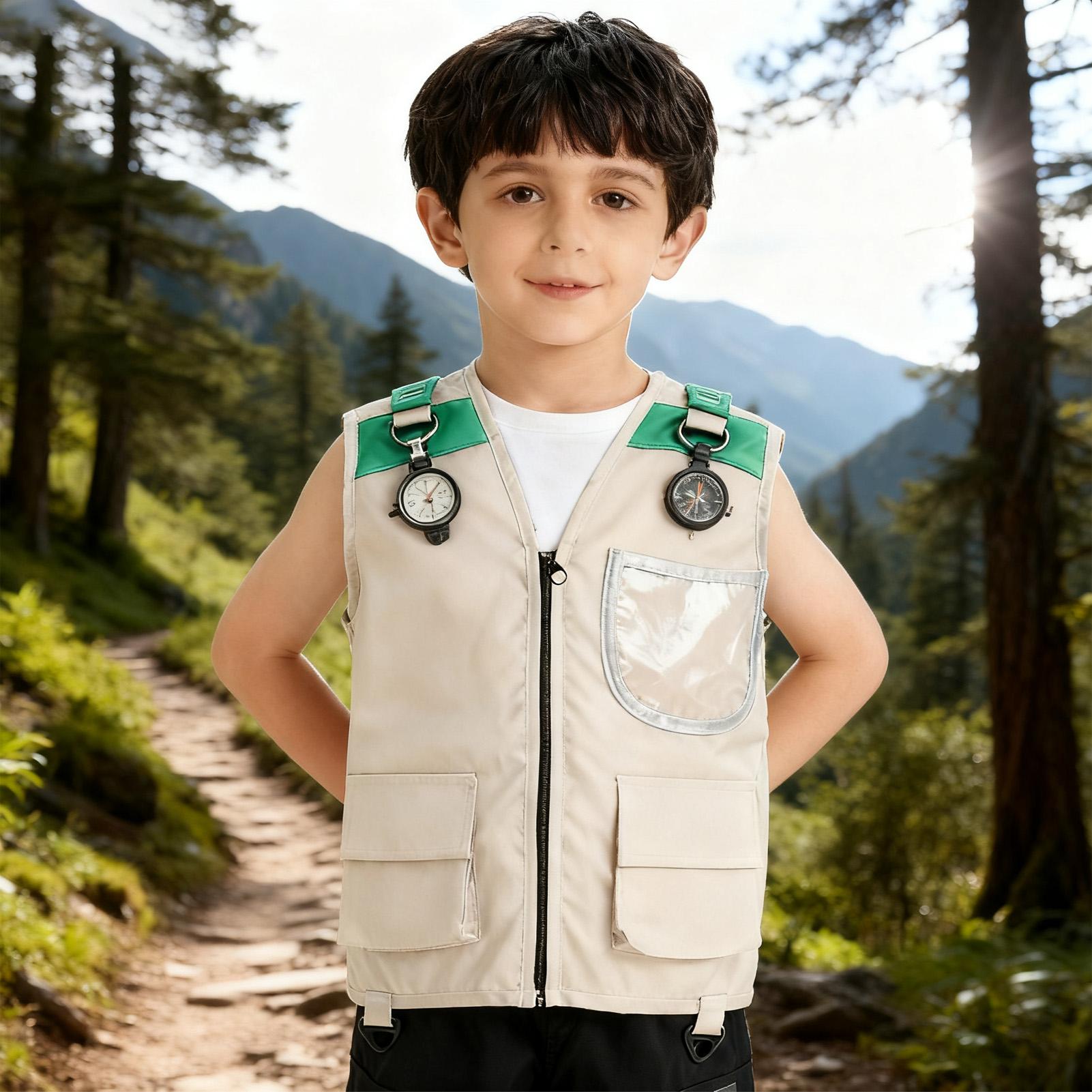 Kids Explorer Vest Costume Saf - Outdoor Adventure For Kids のレビューと価格