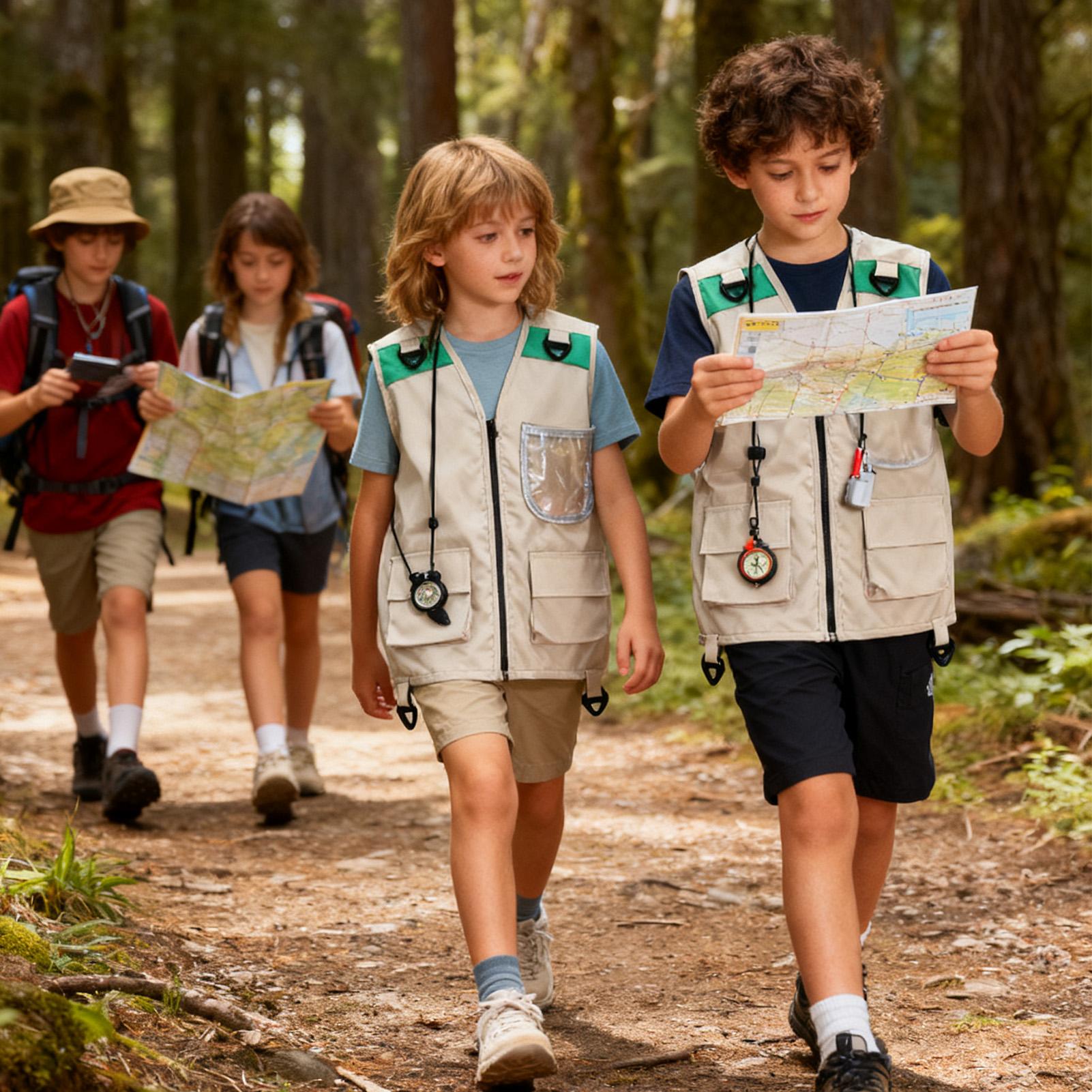 Kids Explorer Vest Costume Saf - Outdoor Adventure For Kids のレビューと価格