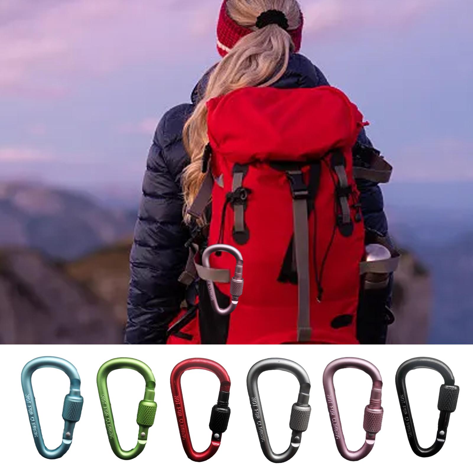 Outdoor Aluminum D Shape Locki - Carabiner Locking D のレビューと価格