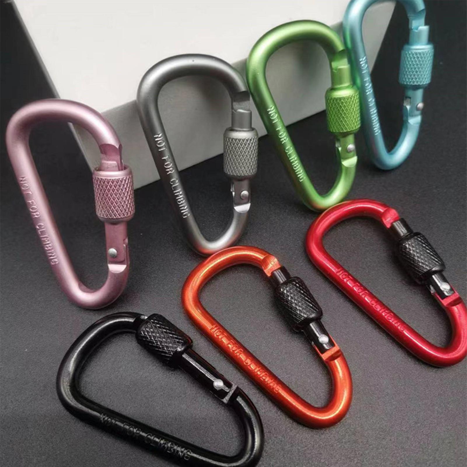 Outdoor Aluminum D Shape Locki - Carabiner Locking D のレビューと価格