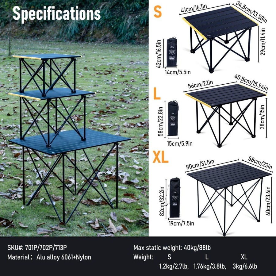 Ultralight Compact Camping Fol - Outdoor Adventure Xl のレビューと価格