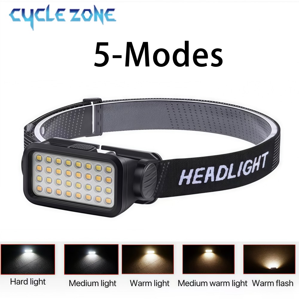 Rechargeable Headlamp with 32  - Outdoor Adventure At のレビューと価格