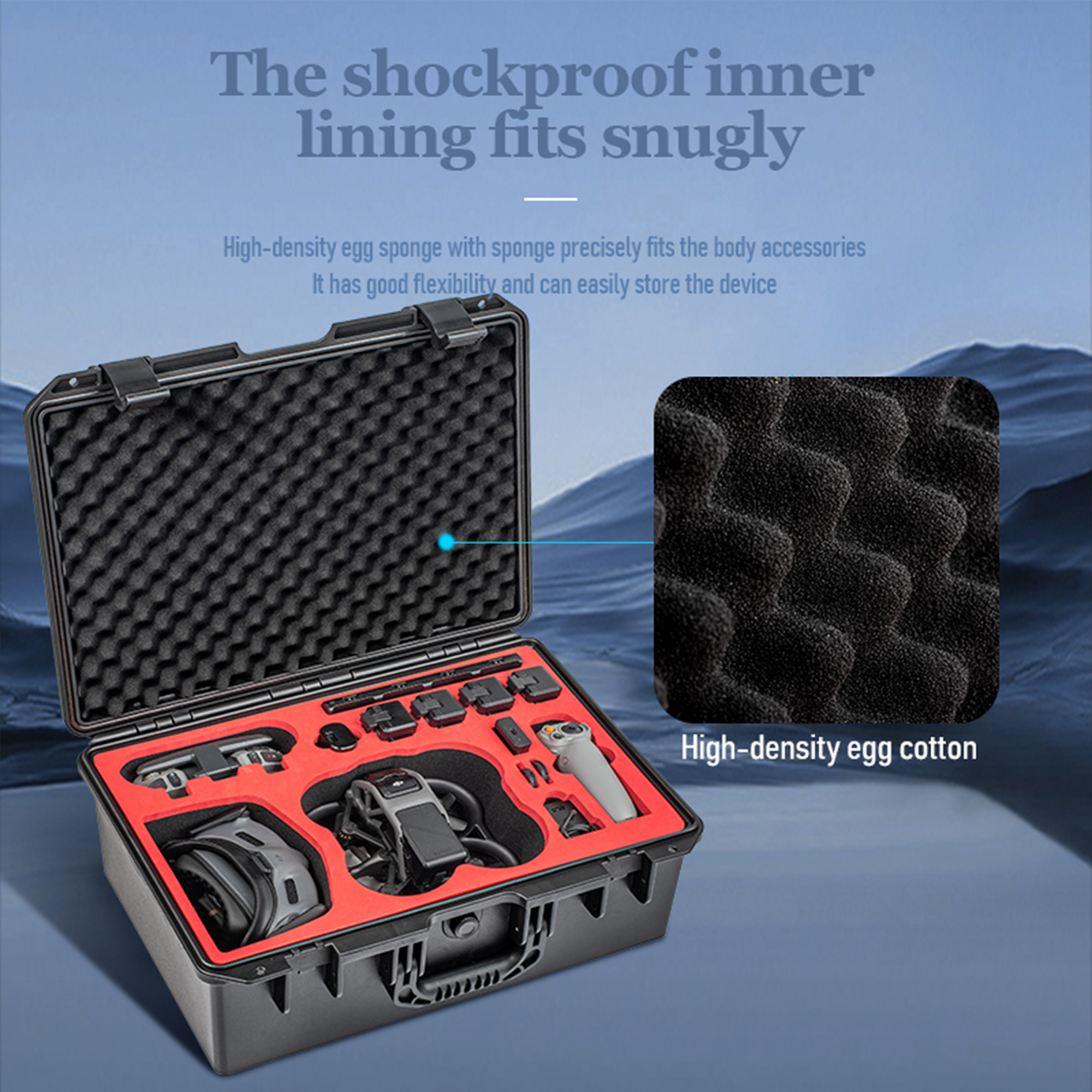 Waterproof Hard Case for DJI A - Outdoor Adventure Box のレビューと価格