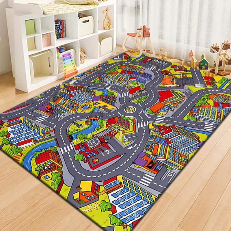 Colorful Kids City Map Play Ma - Outdoor Adventure For Kids のレビューと価格