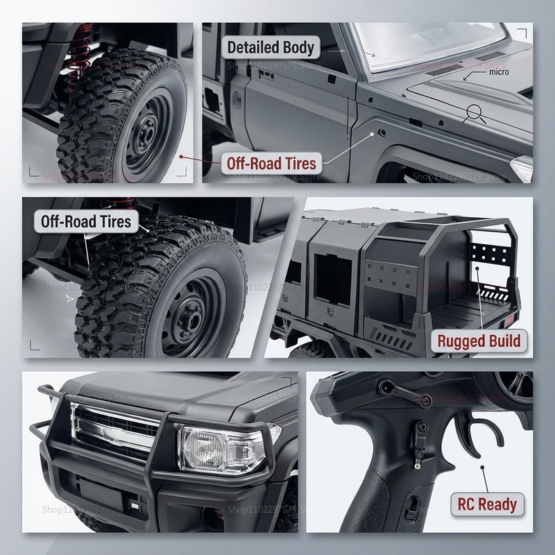MN82 MN82S RC Crawler Truck 1/ - Outdoor Adventure For Kids のレビューと価格