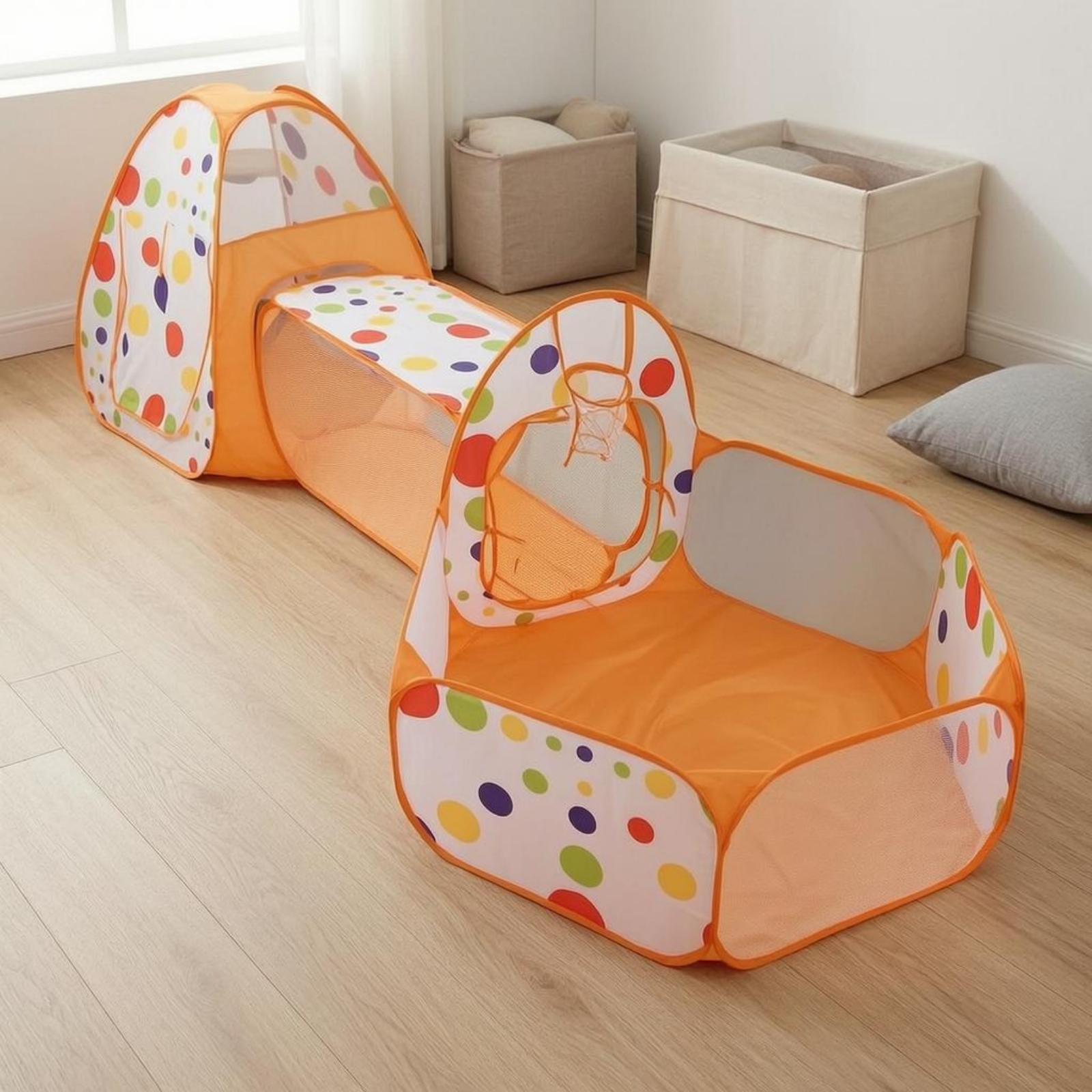 3 Pieces 3 in 1 Play Tent Set  - Outdoor Adventure For Kids のレビューと価格