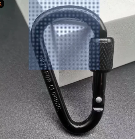 D-Shaped Locking Carabiner Key - Carabiner Locking D のレビューと価格