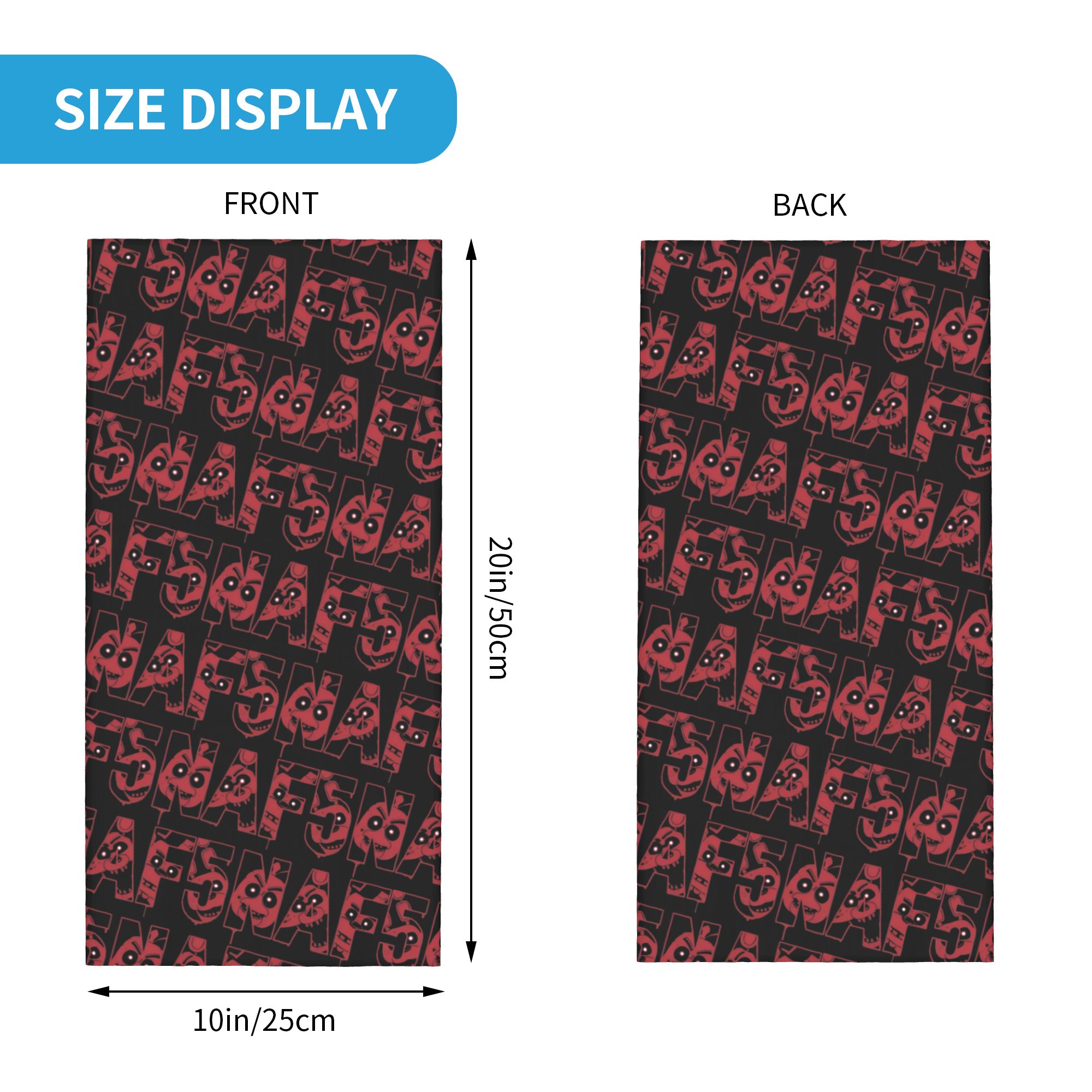 Custom FNAF At Freddys Bandana - Outdoor Adventure At のレビューと価格