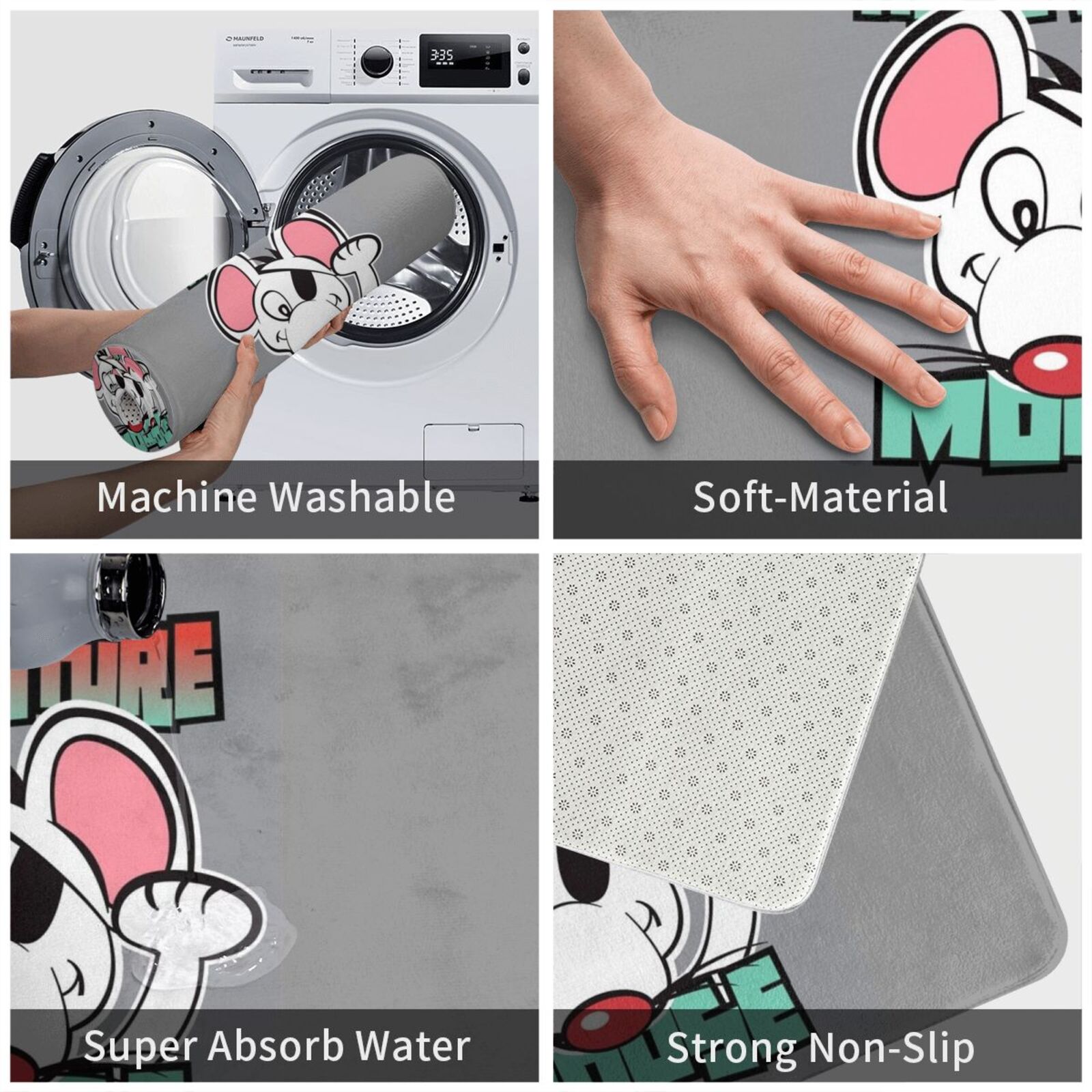 Adventure Mouse Carpet Mat Rug - Outdoor Adventure World のレビューと価格