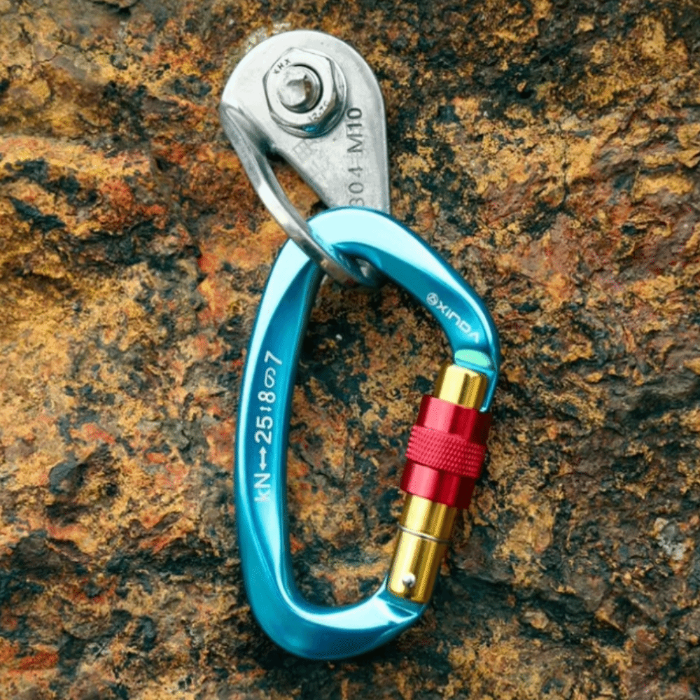 D-shape 25KN Climbing Carabine - Carabiner Locking D のレビューと価格