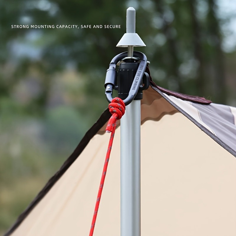 1/4pcs Aluminum Alloy Carabine - Carabiner Locking D のレビューと価格