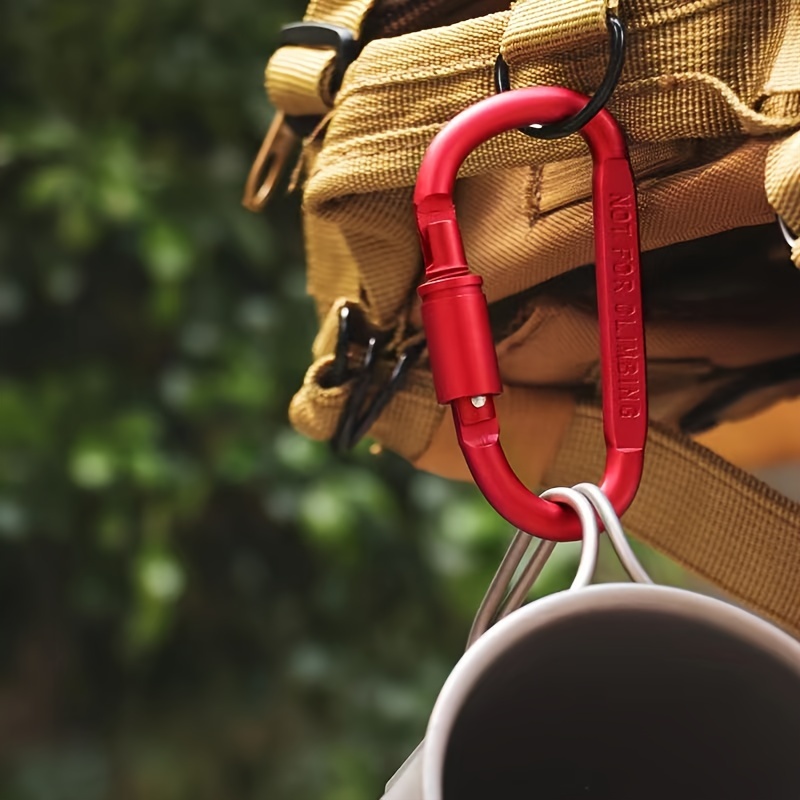 1/4pcs Aluminum Alloy Carabine - Carabiner Locking D のレビューと価格