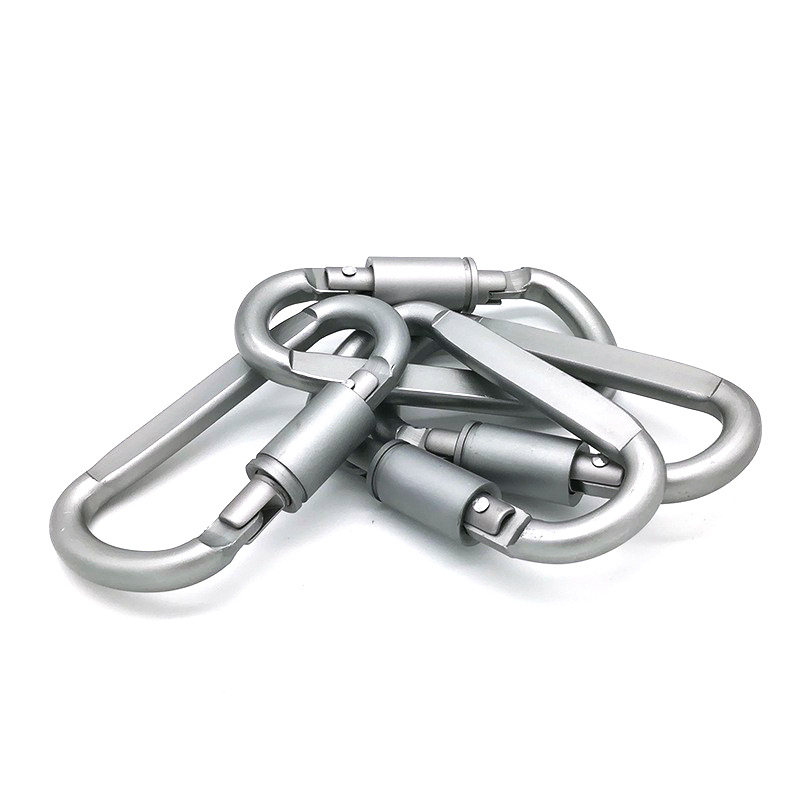 6Pcs Aluminum Carabiner Clip D - Carabiner Locking D のレビューと価格