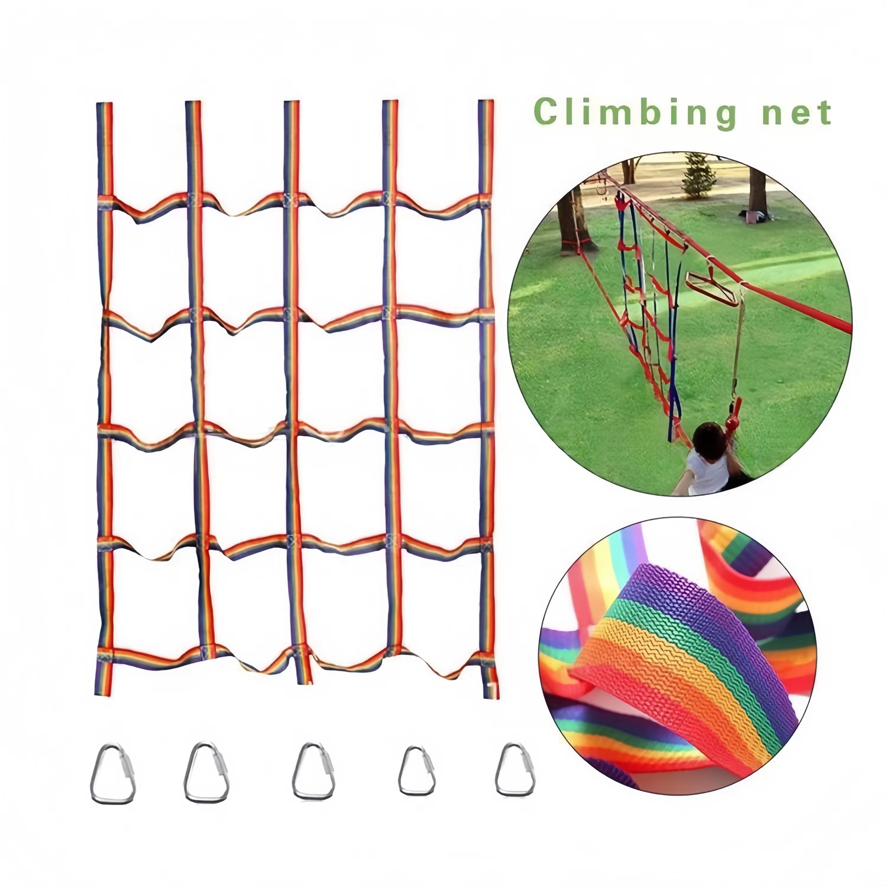 Outdoor Colored Ribbon Climbin - Outdoor Adventure For Kids のレビューと価格