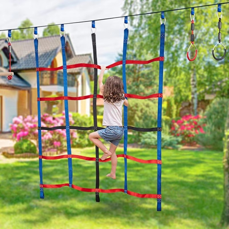 Outdoor Colored Ribbon Climbin - Outdoor Adventure For Kids のレビューと価格