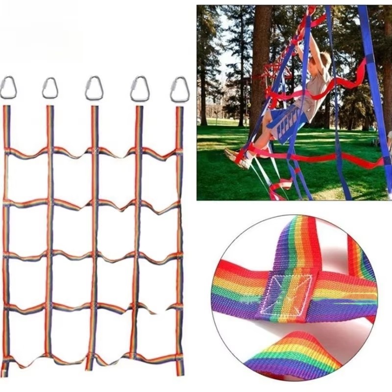 Outdoor Colored Ribbon Climbin - Outdoor Adventure For Kids のレビューと価格