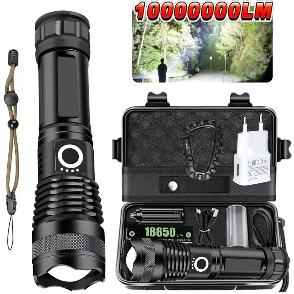 High Power LED Flashlight Rech - Outdoor Adventures のレビューと価格