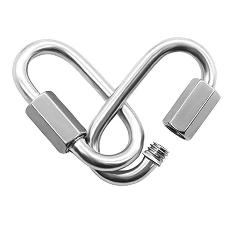 ABJS 12 Pack Quick Link 5/32 I - Carabiner Locking D のレビューと価格