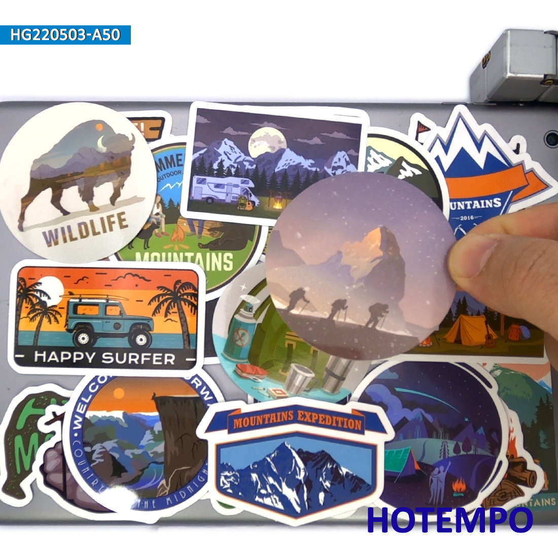 World Travel Stickers Set, Cli - Outdoor Adventure World のレビューと価格