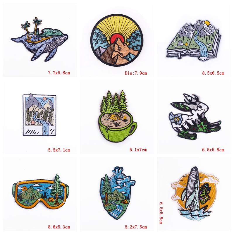 10PCS/lots Mountain Adventure  - Outdoor Adventure Travel Show のレビューと価格